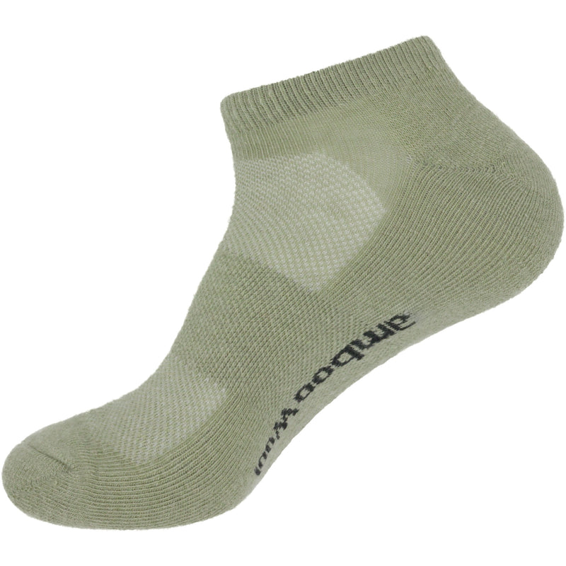 Unisex Rayon from Bamboo Wool Blend Athletic Ankle Socks