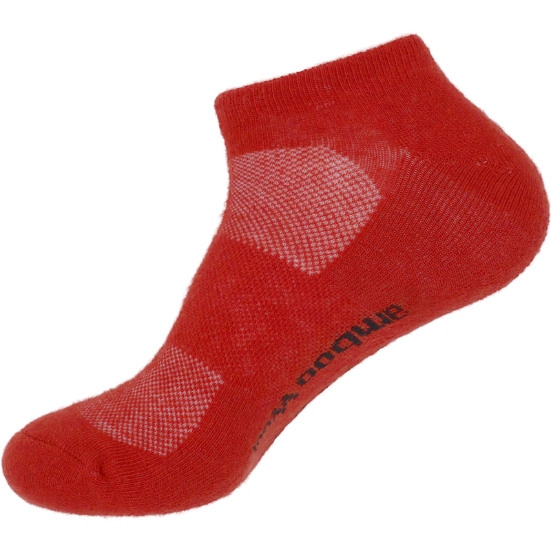 Unisex Rayon from Bamboo Wool Blend Athletic Ankle Socks