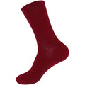 Unisex Rayon from Bamboo Wool Blend Athletic Crew Socks