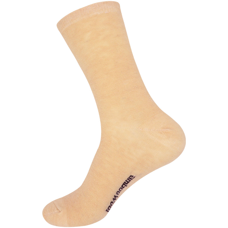 Unisex Rayon from Bamboo Wool Blend Athletic Crew Socks