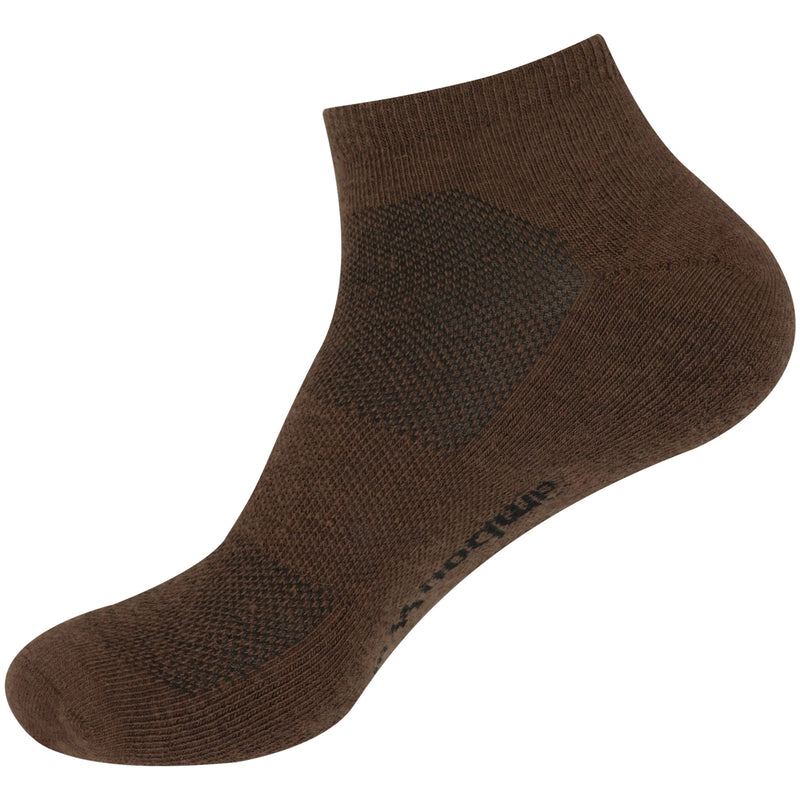 Unisex Rayon from Bamboo Wool Blend Athletic Quarter Socks