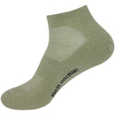 Unisex Bamboo Rayon Wool Blend Athletic Quarter Socks