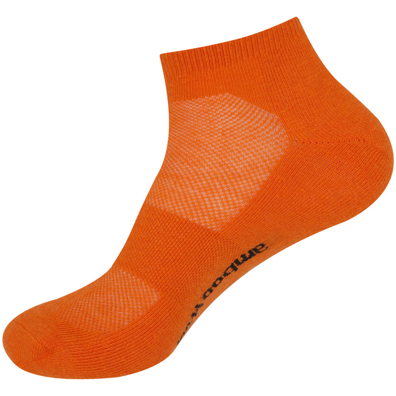 Unisex Rayon from Bamboo Wool Blend Athletic Quarter Socks