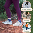 Unisex Bamboo Rayon Wool Blend Athletic Quarter Socks