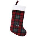 Hand-Embroidered Christmas Stockings