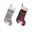 Hand-Embroidered Christmas Stockings