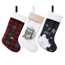 Hand-Embroidered Christmas Stockings