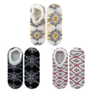 Women's Double Layer Anklet Home Socks - 3 Pairs
