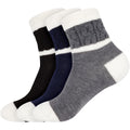 Women's Funky Double Layer Cabin Comfy Home Socks - 3 Pair