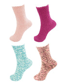 Assorted Fuzzy Knobby Socks
