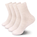 4 pairs of pastel socks in off white
