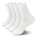 4 pairs of pastel socks in white