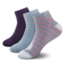 Women's Fuzzy Feather Yarn Ankle Socks