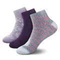 Women's Fuzzy Feather Yarn Ankle Socks
