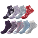 Women's Fuzzy Feather Yarn Ankle Socks
