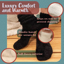 luxury comfort and warm fuzzy socks
