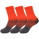Women's Fuzzy Gradient Home Socks - 3 Pair