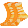Men's Bamboo Tie Dye Crew Socks: 4 Pairs