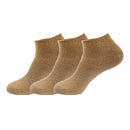 Women's Aloe Infused Fuzzy Nylon Socks: 3 Pairs