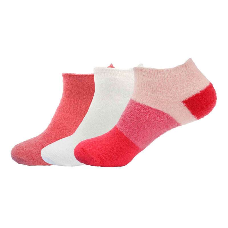 Women's Super Aloe Infused Fuzzy Nylon Socks, Assortments