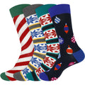 Men's Cotton Christmas Design Socks