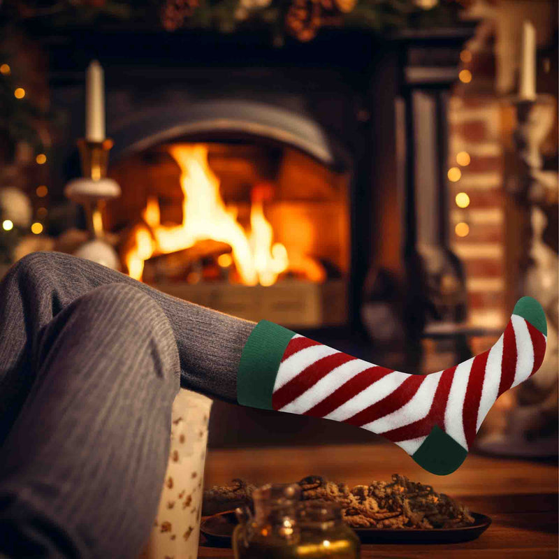 Men's Cotton Christmas Design Socks