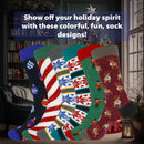 Men's Cotton Christmas Design Socks