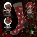 Men's Cotton Christmas Design Socks