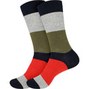 Men's Cotton Colorful Dress Socks