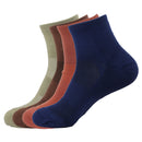 Men's Bamboo Cushioned Athletic Quarter Socks