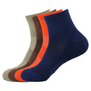 Men's Bamboo Cushioned Athletic Quarter Socks