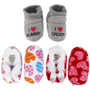 Infant Toddler Soft Furry Plush Cozy Fuzzy Booties Slippers