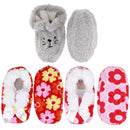 Infant Toddler Soft Furry Plush Cozy Fuzzy Booties Slippers