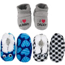 Infant Toddler Soft Furry Plush Cozy Fuzzy Booties Slippers