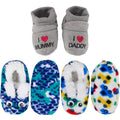 Infant Toddler Soft Furry Plush Cozy Fuzzy Booties Slippers