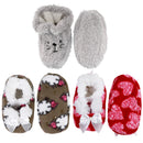 Infant Toddler Soft Furry Plush Cozy Fuzzy Booties Slippers