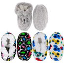 Infant Toddler Soft Furry Plush Cozy Fuzzy Booties Slippers