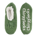 Women's Fancy Yarn Slippers: 1 Pair