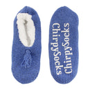 Women's Fancy Yarn Slippers: 1 Pair