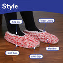 cozy womens slippers slip on style with anti-slip grips
