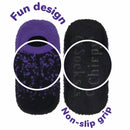 gradient slipper sock with non-slip grip