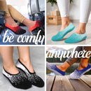 be comfy anywhere with gradient slipper sock