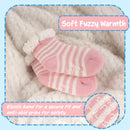 soft fuzzy baby socks with elastic band