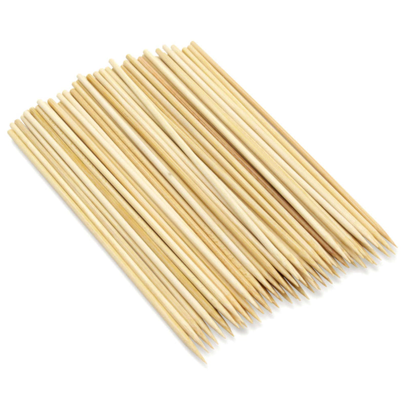bamboo 3mm sharp point kebab fruit food grill skewers