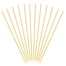 bamboo 3mm food grill kebab skewers white background