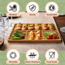 Bamboo Appetizer Party Tray