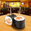 BambooMN bamboo brown ball double skewer picks bead sushi