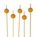 5.9" Ball Bamboo Food Picks
