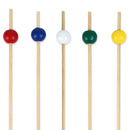 bamboo ball picks colors assorted