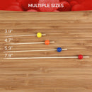 4.7" Ball Bamboo Food Picks